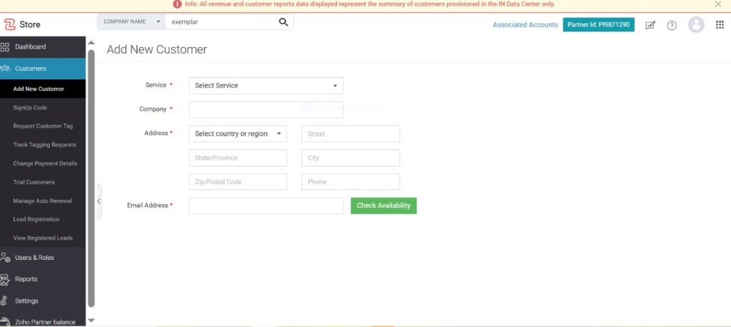 Zoho Mail Setup & Configuration - Add New Customer & Provisioning